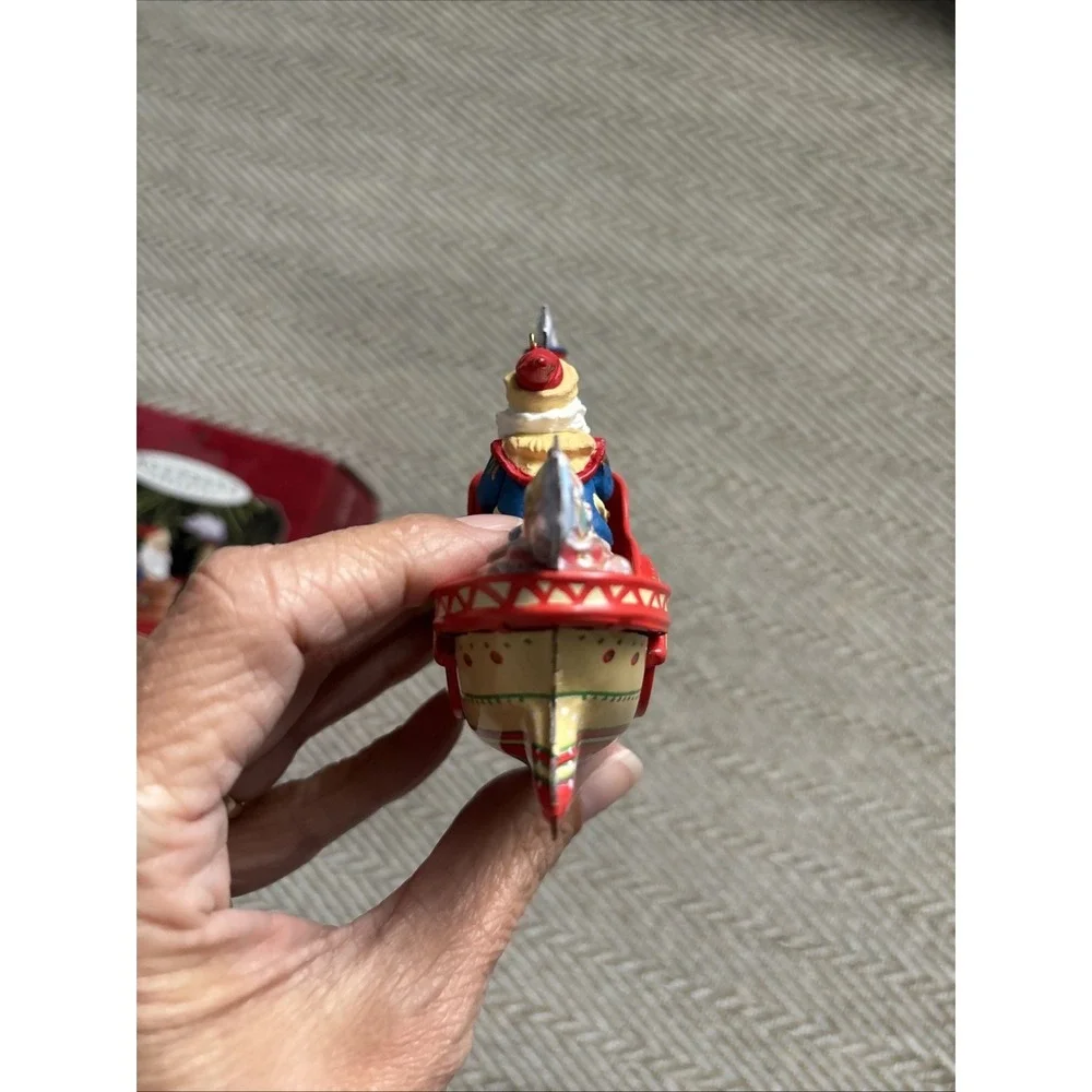 Hallmark Keepsake Ornament, Cruising into Christmas  1998 Santa Ship QX6196